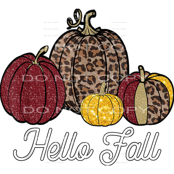 Pumpkins # 8770 sublimation transfers - Heat Transfer