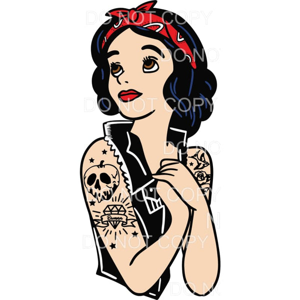 punk princess # 104 Sublimation transfers - Heat Transfer