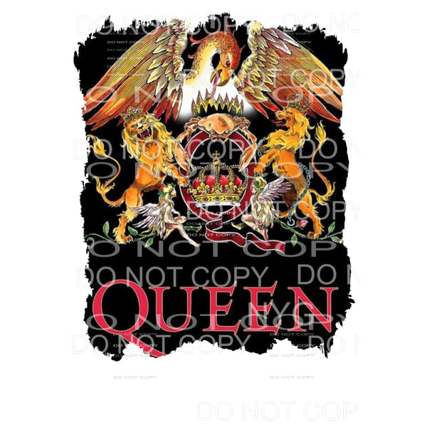 Queen #4 Sublimation transfers - Heat Transfer