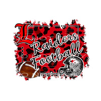 Raiders Football # 5512 Sublimation transfers - Heat 