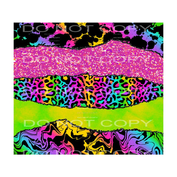 rainbow bright #6489 Sublimation transfers - Heat Transfer