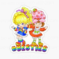 Rainbow Brite and Strawberry Shortcake #2 Sublimation 