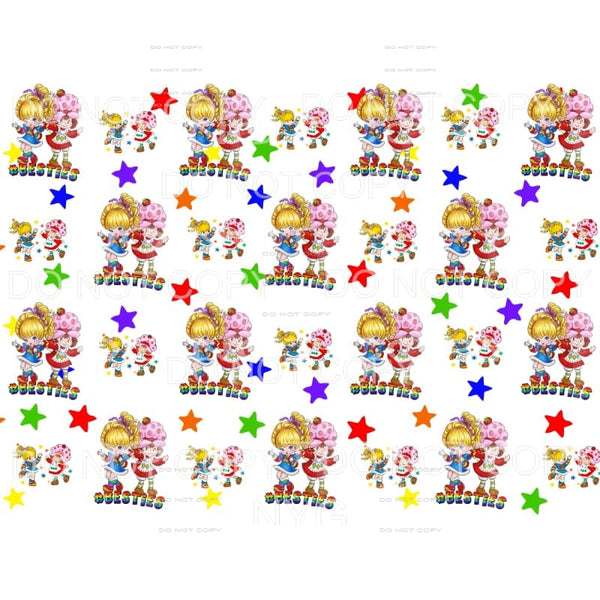Rainbow brite and strawberry shortcake besties sheet # 4 