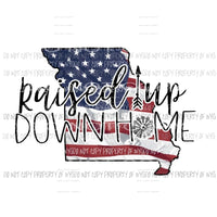 Raised up down home Sublimation transfers Heat Transfer