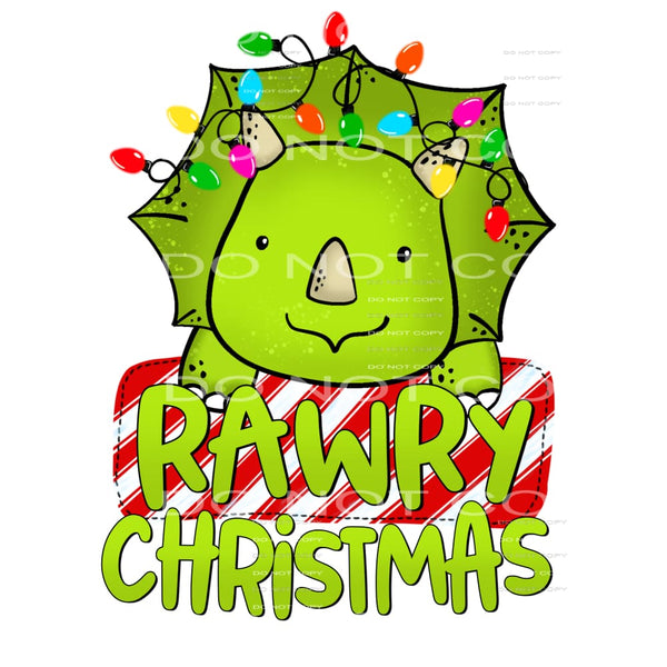 rawry Christmas #7462 Sublimation transfers - Heat Transfer