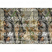 Realtree Camo Sheet #1 Sublimation transfers 13 x 9 inches Heat Transfer