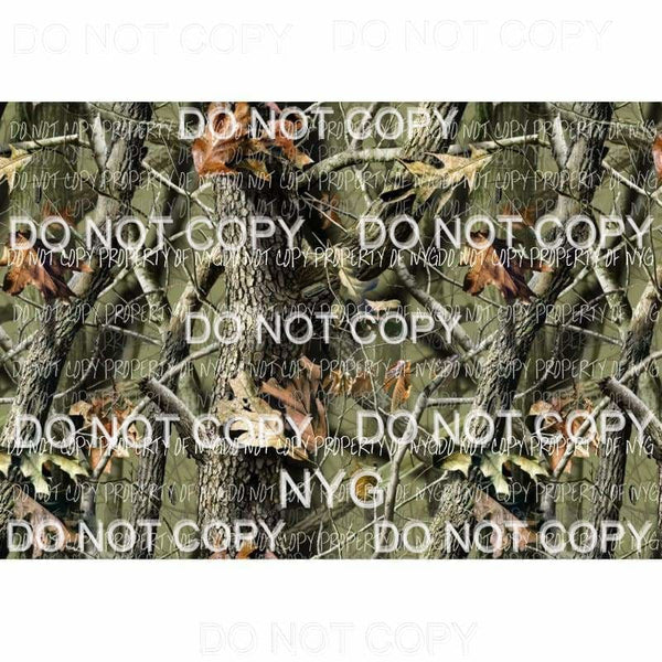 Realtree Camo Sheet #2 Sublimation transfers 13 x 9 inches Heat Transfer