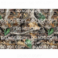 Realtree Camo Sheet #6 Sublimation transfers 13 x 9 inches Heat Transfer