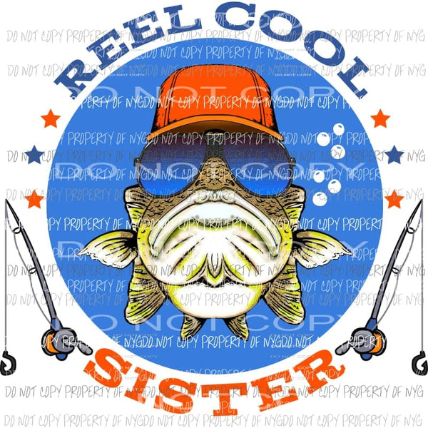 Reel Cool SISTER Sublimation transfers Heat Transfer