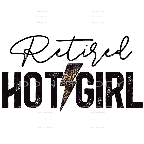 retired hot girl #4788 Sublimation transfers - Heat Transfer