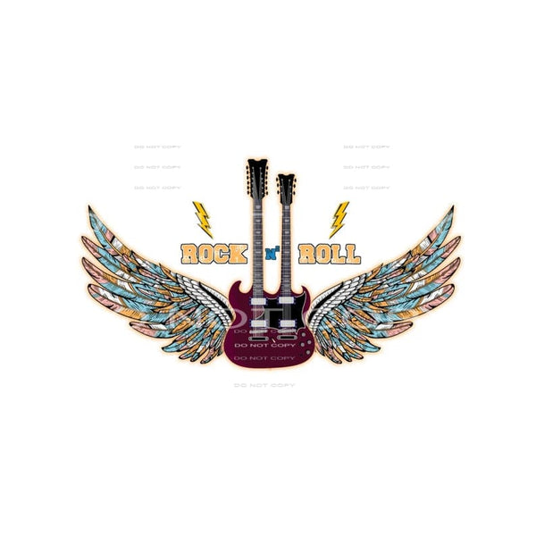 Rock N’ Role #4139 Sublimation transfers - Heat Transfer