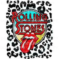 Rolling Stones #1 Sublimation transfers - Heat Transfer