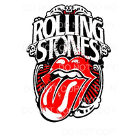 Rolling Stones #4 Sublimation transfers - Heat Transfer