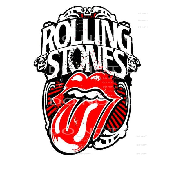 rolling stones #7322 Sublimation transfers - Heat Transfer