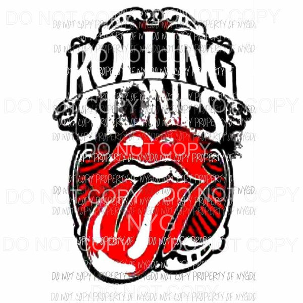Rolling stones vintage # 2 Sublimation transfers Heat Transfer