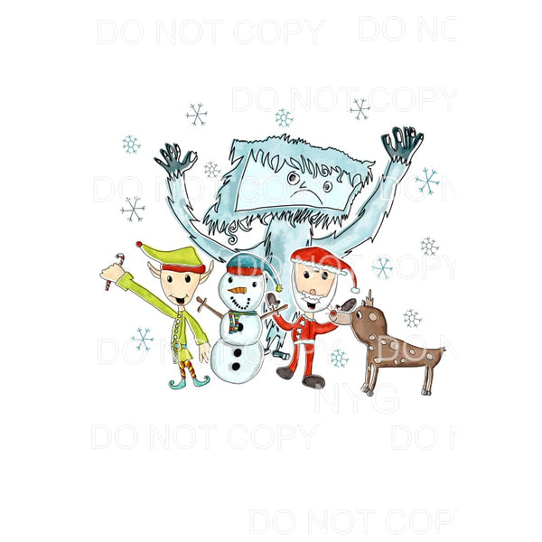 Ryder Christmas Design #1 Sublimation transfers - Heat 