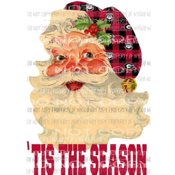 Santa Georgia 2 Sublimation transfers Heat Transfer