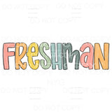 Senior Junior Sophomore Freshman pastel school Classes 