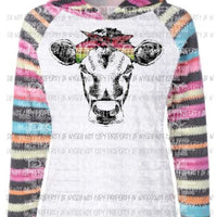 Serape cow sublimation transfer Heat Transfer