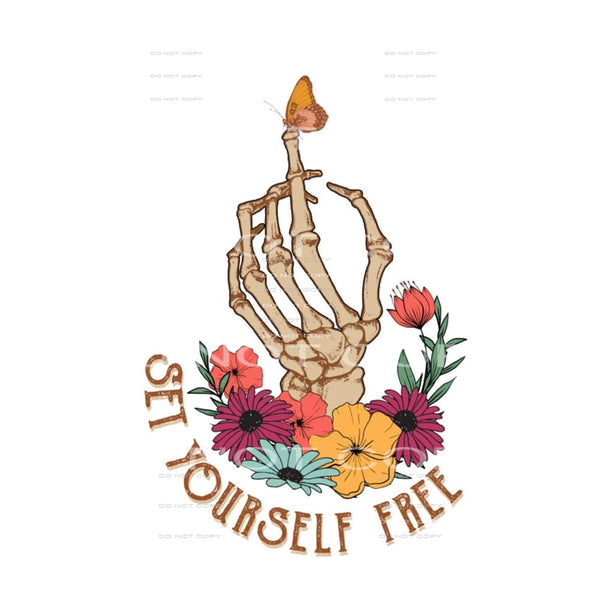 set yourself free #6937 Sublimation transfers - Heat 