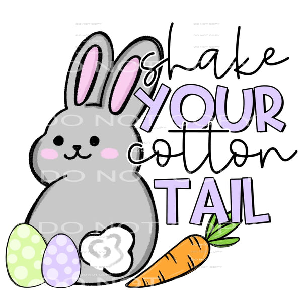 shake your cotton tail #4682 Sublimation transfers - Heat 