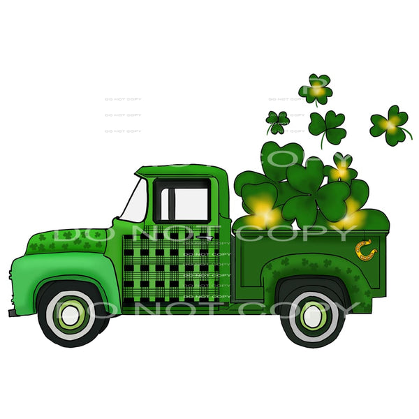 shamrock truck #4440 Sublimation transfers - Heat Transfer