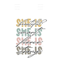SHE IS #6324 Sublimation transfers - Heat Transfer