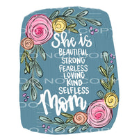 she is mom #6363 Sublimation transfers - Heat Transfer