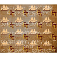 Shermin Tide Background # 1 Sublimation transfers - Heat 