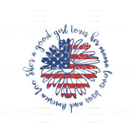 she’s a good girl # 6 Sublimation transfers - Heat Transfer