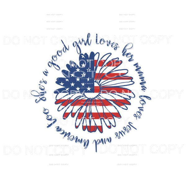 she’s a good girl # 6 Sublimation transfers - Heat Transfer
