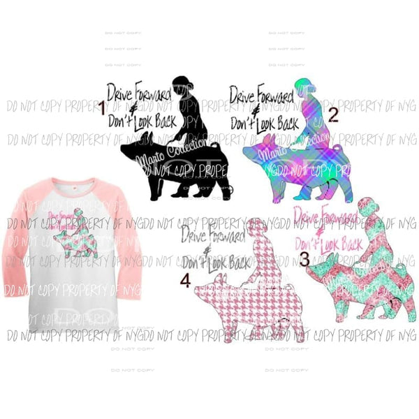Show pig sublimation transfer