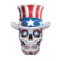 Skull Flag Hat Sublimation transfers - Heat Transfer