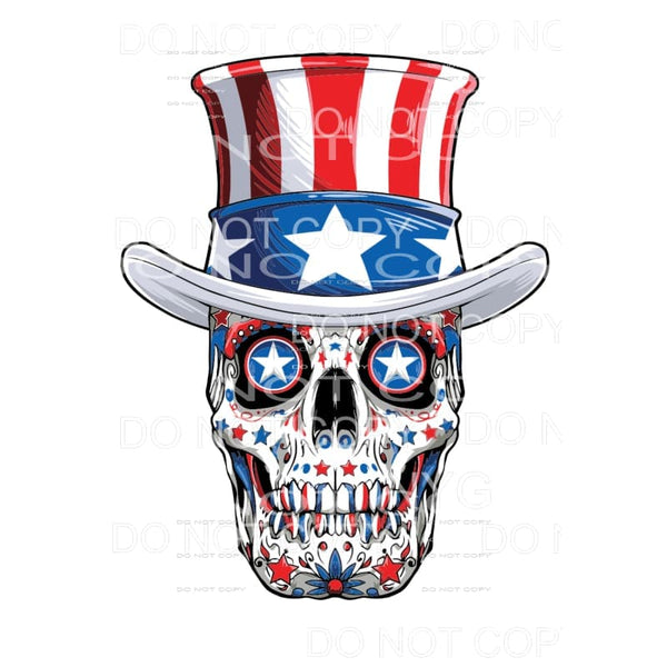 Skull Flag Hat Sublimation transfers - Heat Transfer