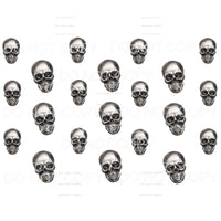 Skulls Background Sheet Sublimation transfers - Heat 