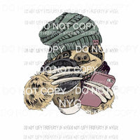 Sloth Coffee Phone Sublimation transfers Heat Transfer