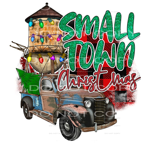 Small Town Christmas # 2099 Sublimation transfers - Heat 