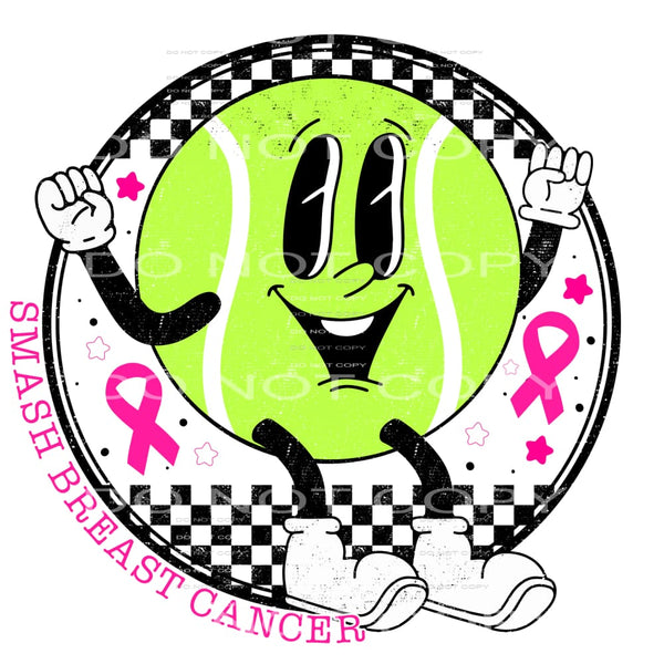 smash breast cancer #8348 Sublimation transfers - Heat 
