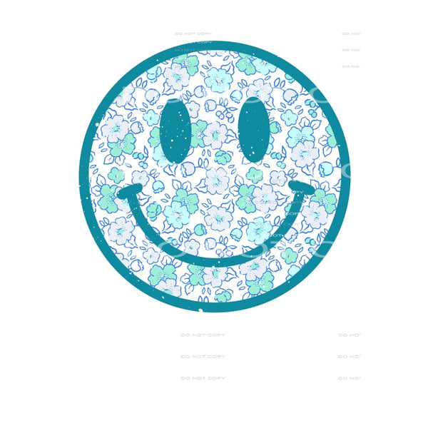 smile face retro # 8997 Sublimation transfers - Heat 