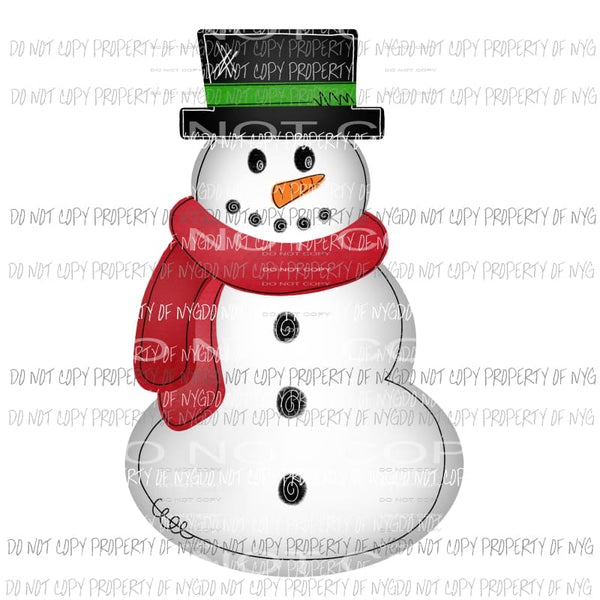 snowman Sublimation transfers Heat Transfer