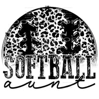 softball aunt #5000 Sublimation transfers - Heat Transfer