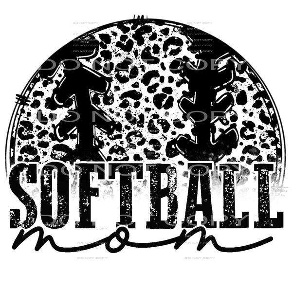 softball mom #4985 Sublimation transfers - Heat Transfer