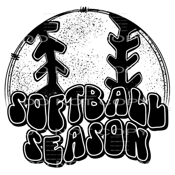 softball season #4999 Sublimation transfers - Heat Transfer