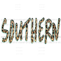 Southern Leopard Sublimation transfers Heat Transfer