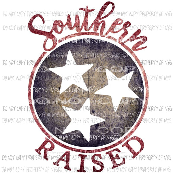 southern raised Tri Star Sublimation transfers Heat Transfer
