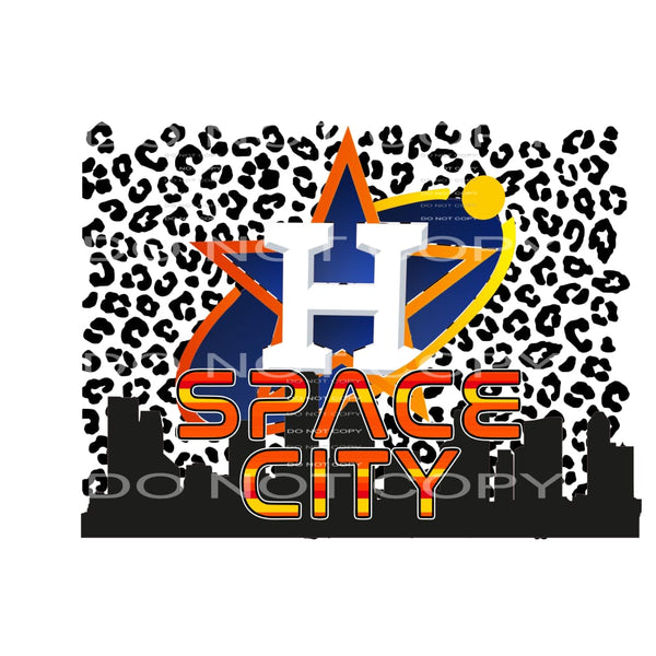 space city astros # 12123 Sublimation transfers - Heat 