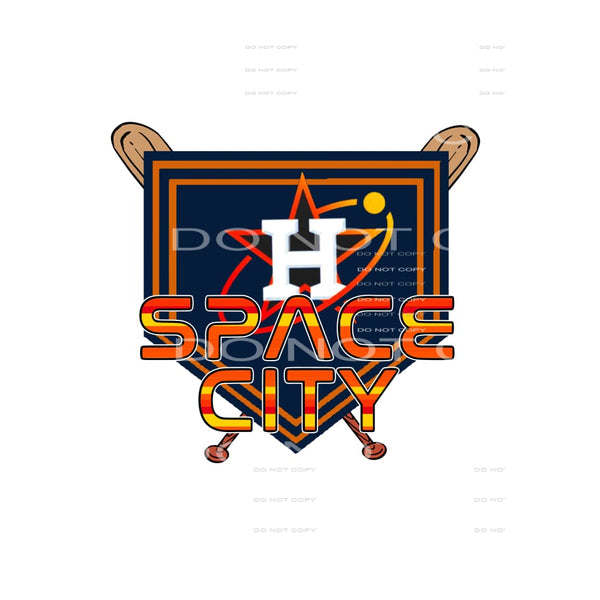 space city baseball diamond astros # 12120 Sublimation 
