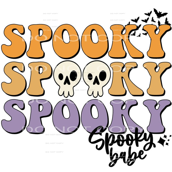 spooky #8520 Sublimation transfers - Heat Transfer