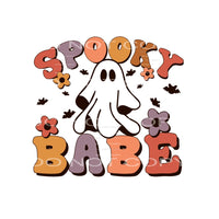 spooky babe #8672 Sublimation transfers - Heat Transfer