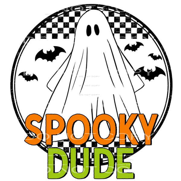 spooky dude #8326 Sublimation transfers - Heat Transfer